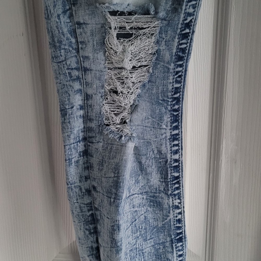 MEN'S SALVAGE JEANS FROM BUCKLE,Light Blue Sz 32 Regular Slim Fit. READ POST. - Picture 6 of 15